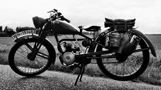 Gerestaureerde DKW RT 100
